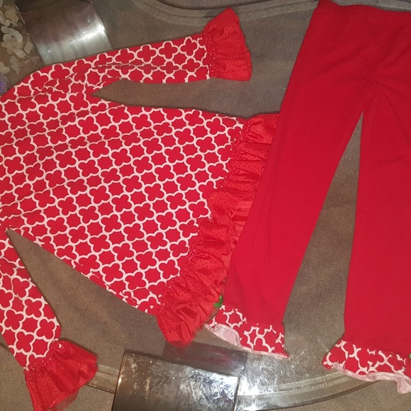 EMILY ROSE CHRISTMAS 2-pc holiday outfit. - Picture 4 of 6